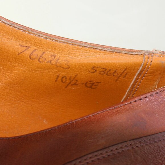 Trickers UK Brown Men Leather Dress Shoes (10.5 UK / 11.5 US) - Picture 10 of 11